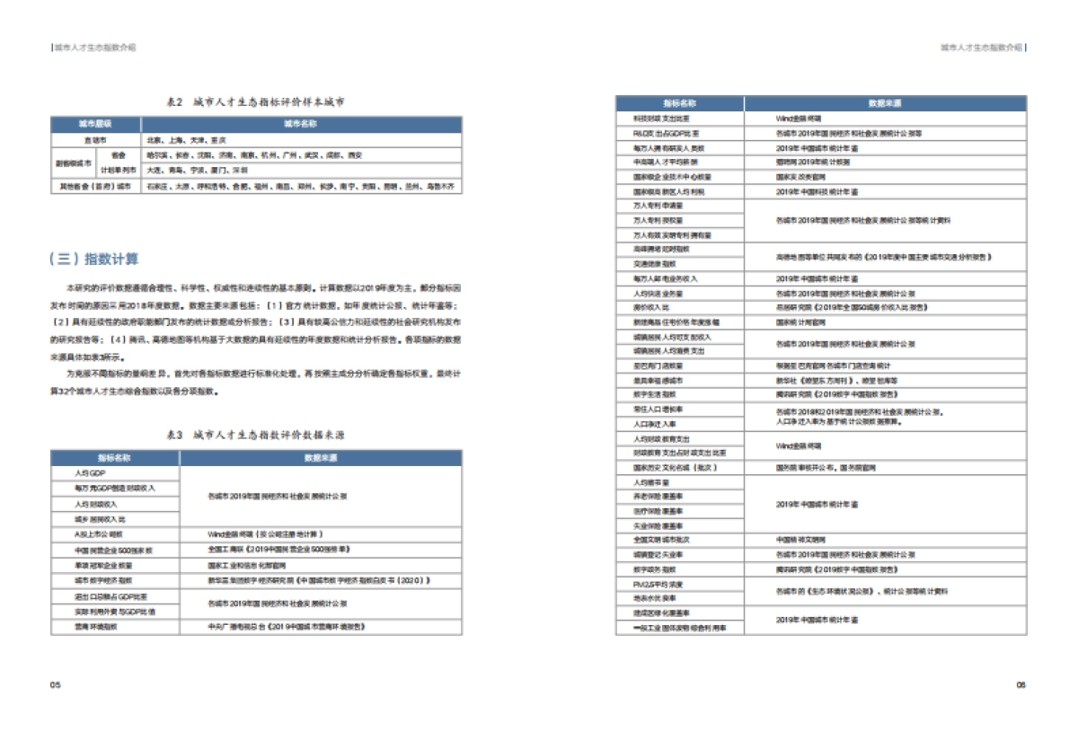 2020中国城市人才生态指数报告-微链_第6页