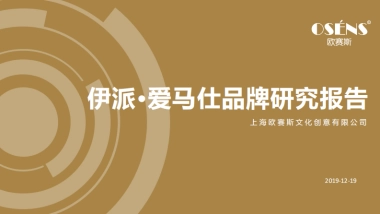 2019伊派·爱马仕品牌研究报告方案