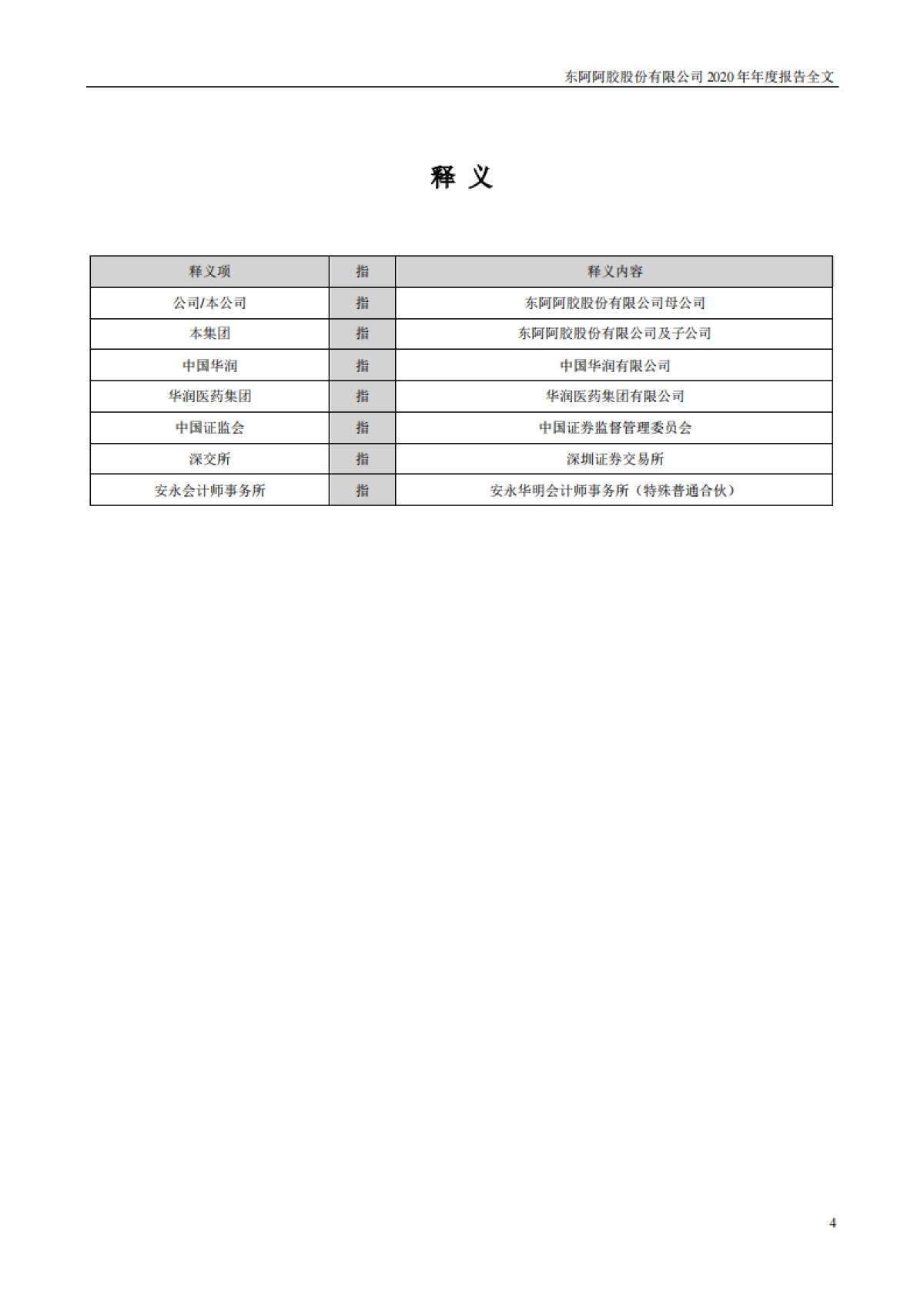 2020年年度报告-东阿阿胶-242页_第4页