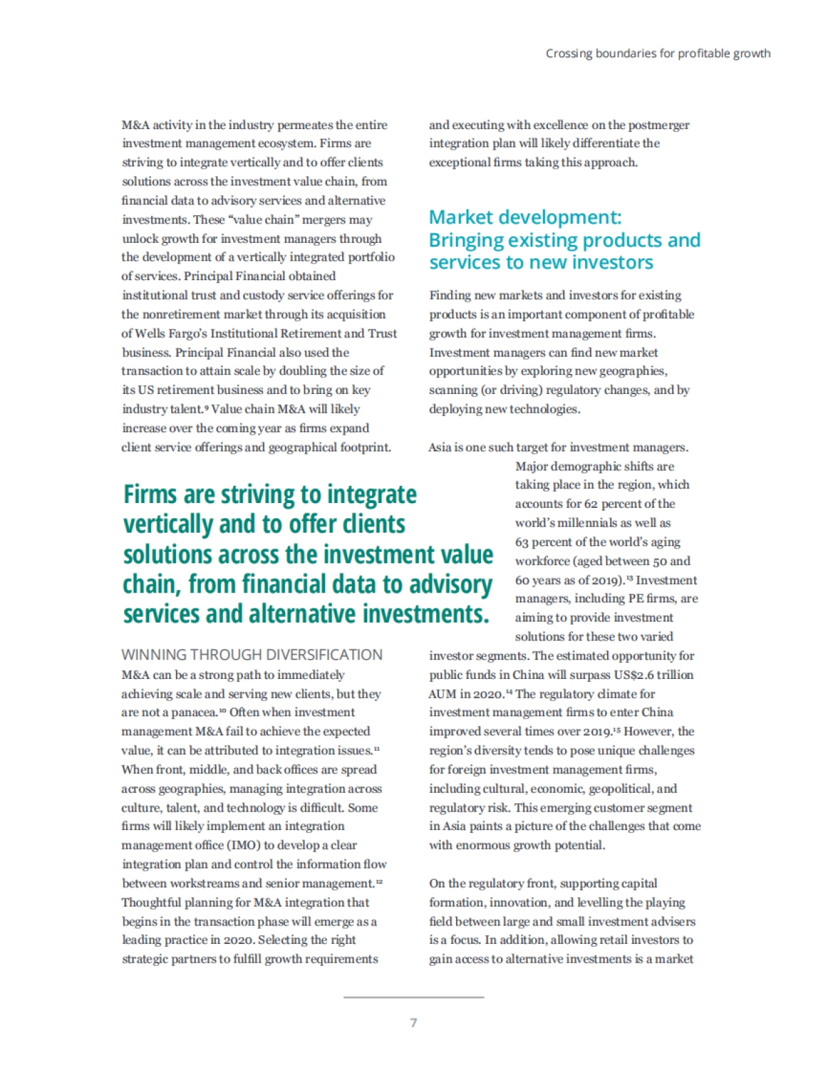 2020年人力资源的未来-德勤 -2020 investment management outlook - Crossing boundaries for profitable growth _第9页