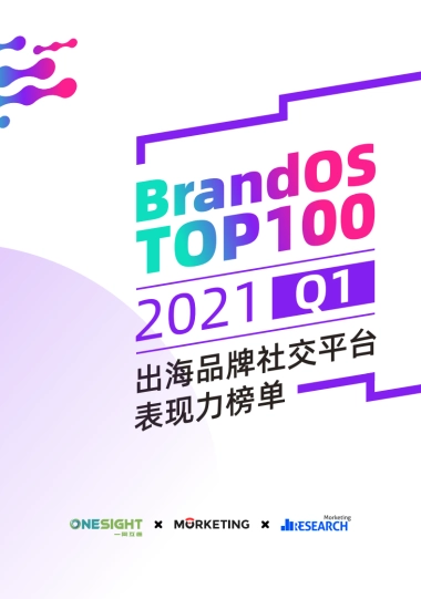 2021Q1出海品牌社交平台表现力白皮书