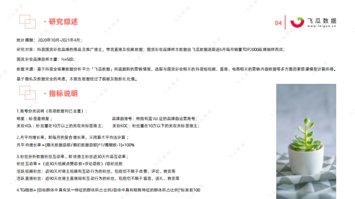 2021年国货彩妆品牌推广营销趋势-飞瓜数据_第4页