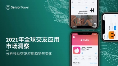 2021年全球交友应用市场洞察报告：分析移动交友应用趋势与变化-SensorTower