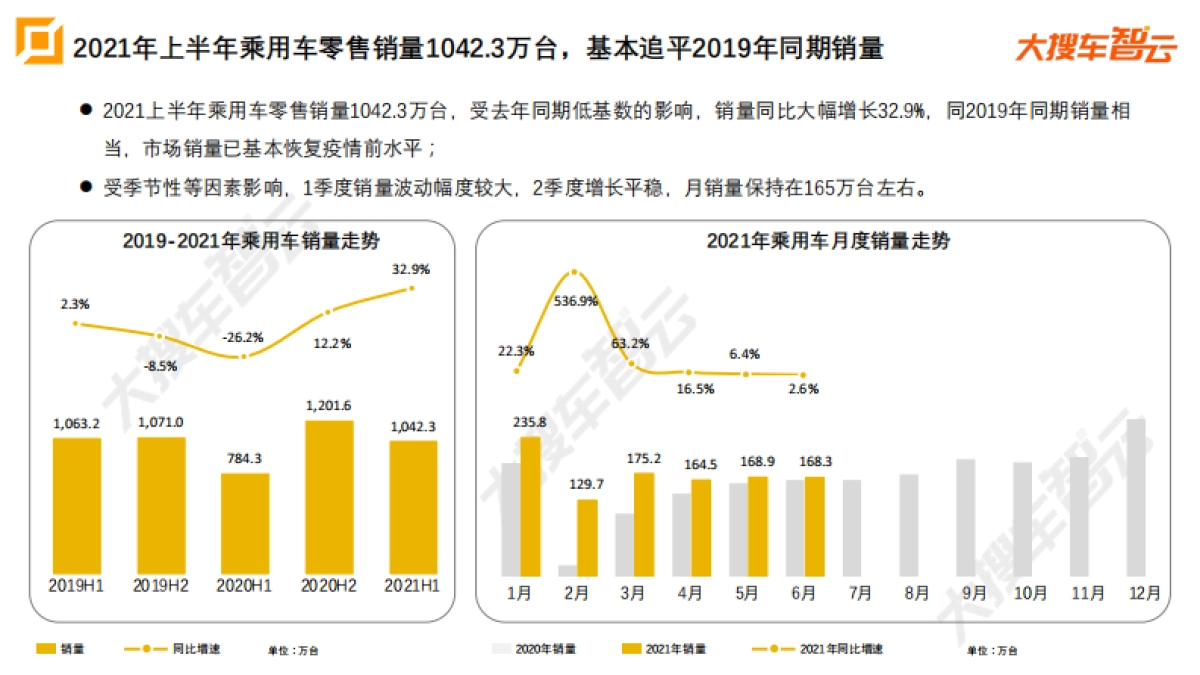 2021年上半年乘用车市场分析(销量和价格)报告_第6页