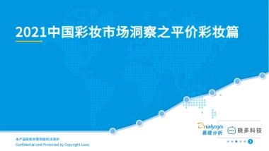 2021中国彩妆市场洞察之平价彩妆篇 