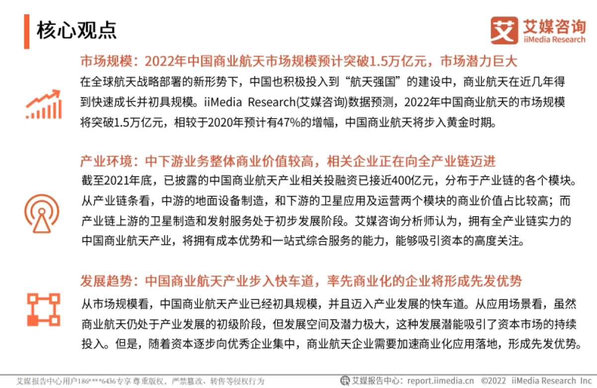 2022年中国商业航天产业发展趋势专题研究报告_第3页