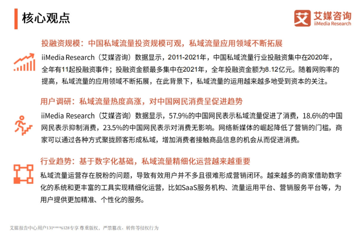 2022年中国私域流量发展现状与趋势分析报告-艾媒咨询-25页_第3页