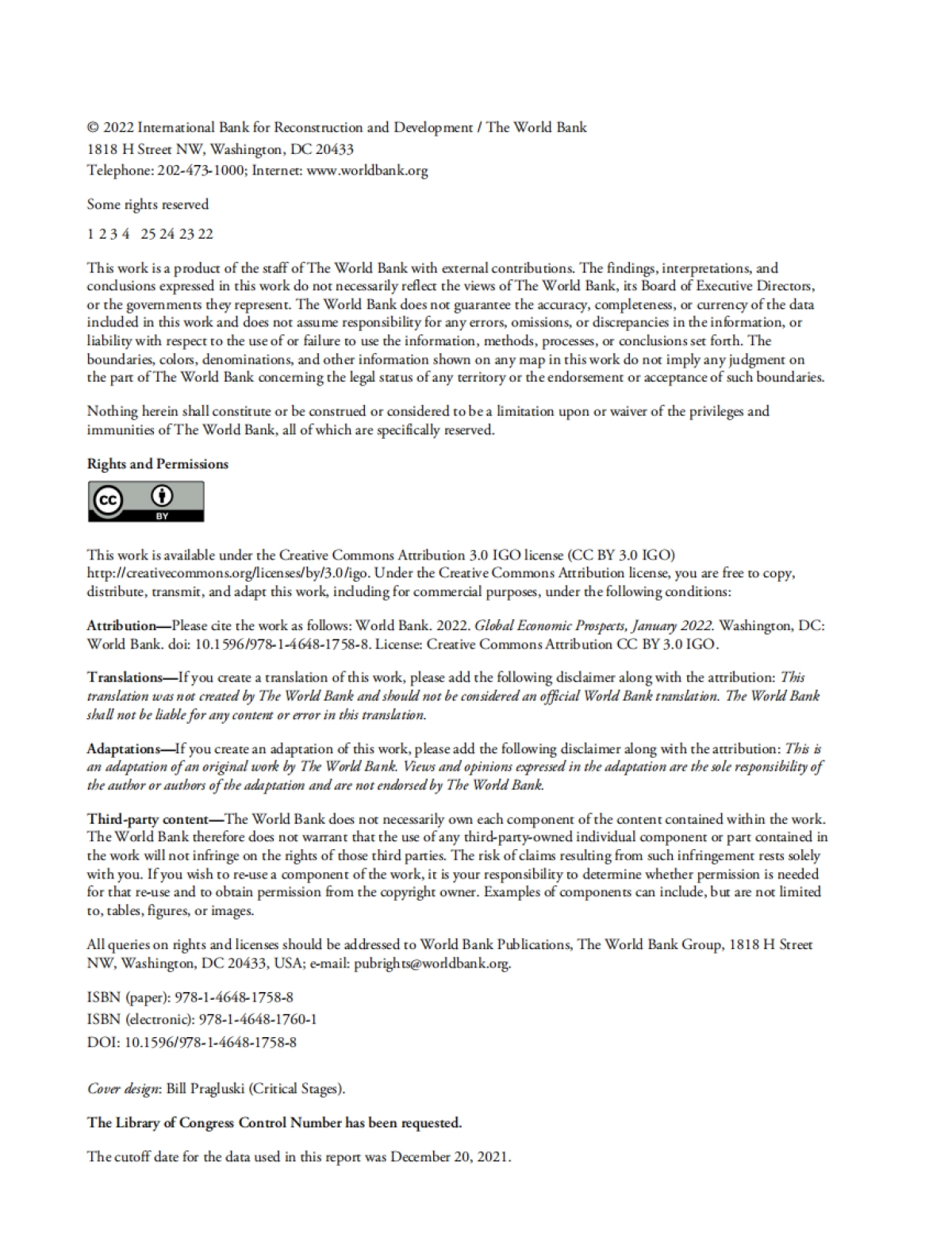 2022全球经济前景 Global Economic Prospects_第6页