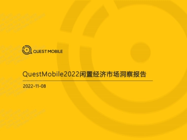 2022闲置经济市场洞察报告