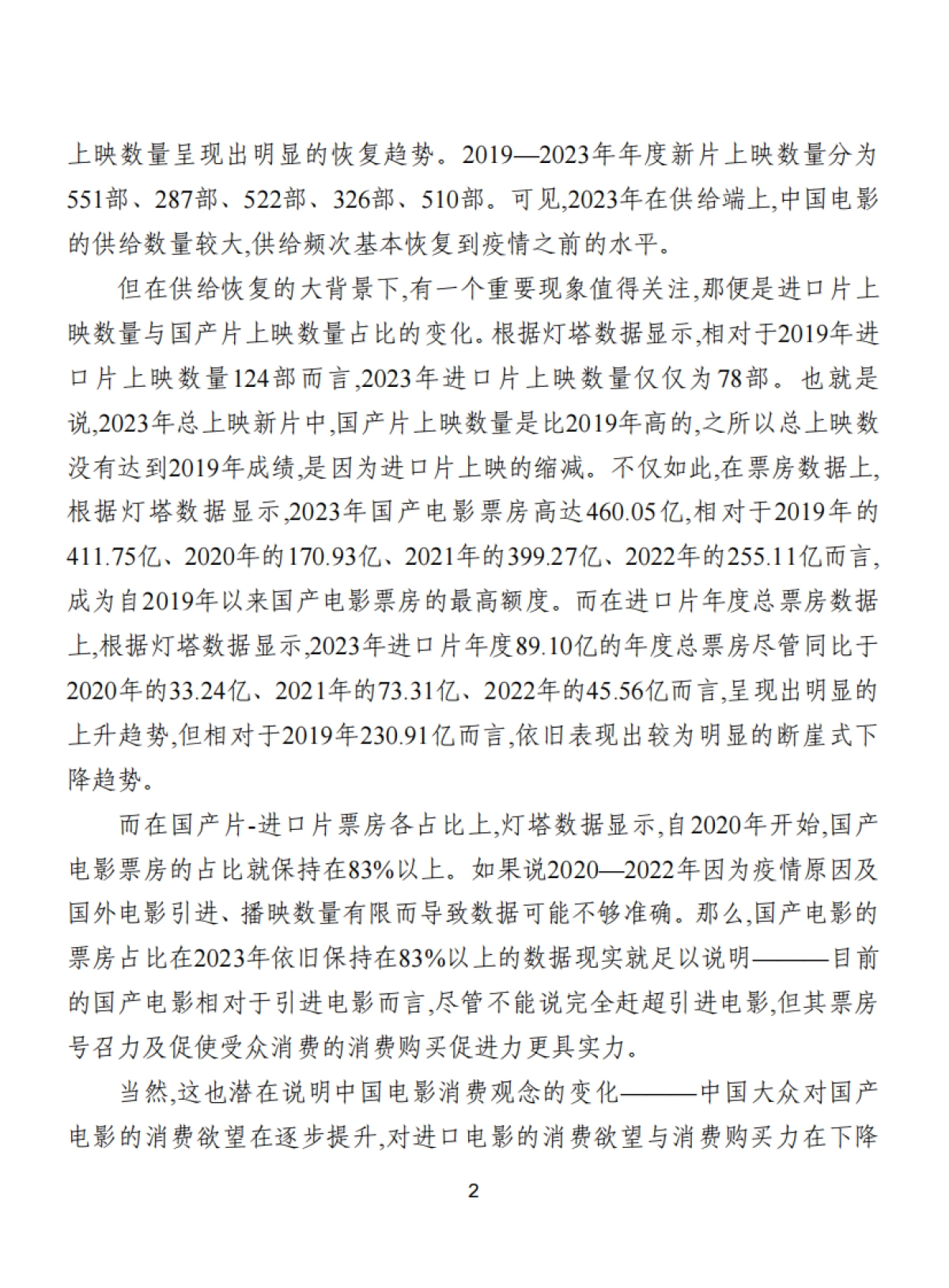 2023年中国电影产业年度报告_第4页