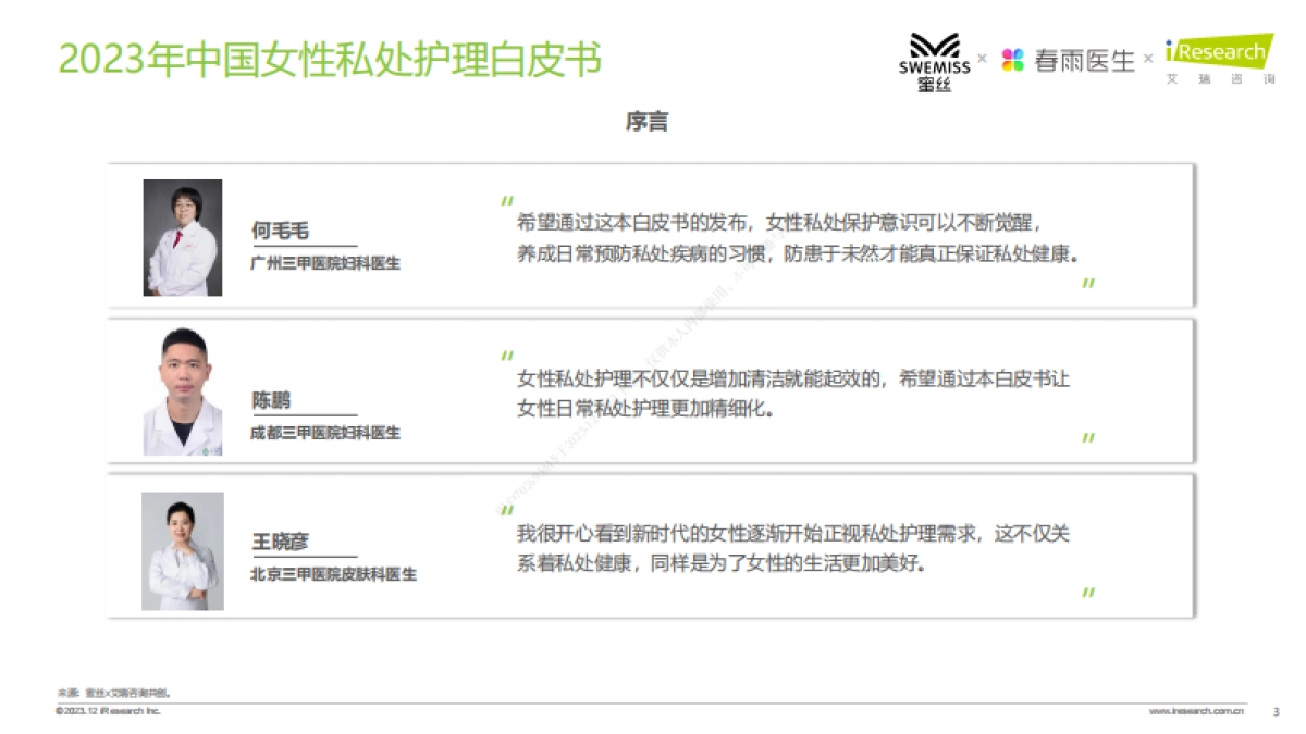 2023年中国女性私处护理白皮书_第3页