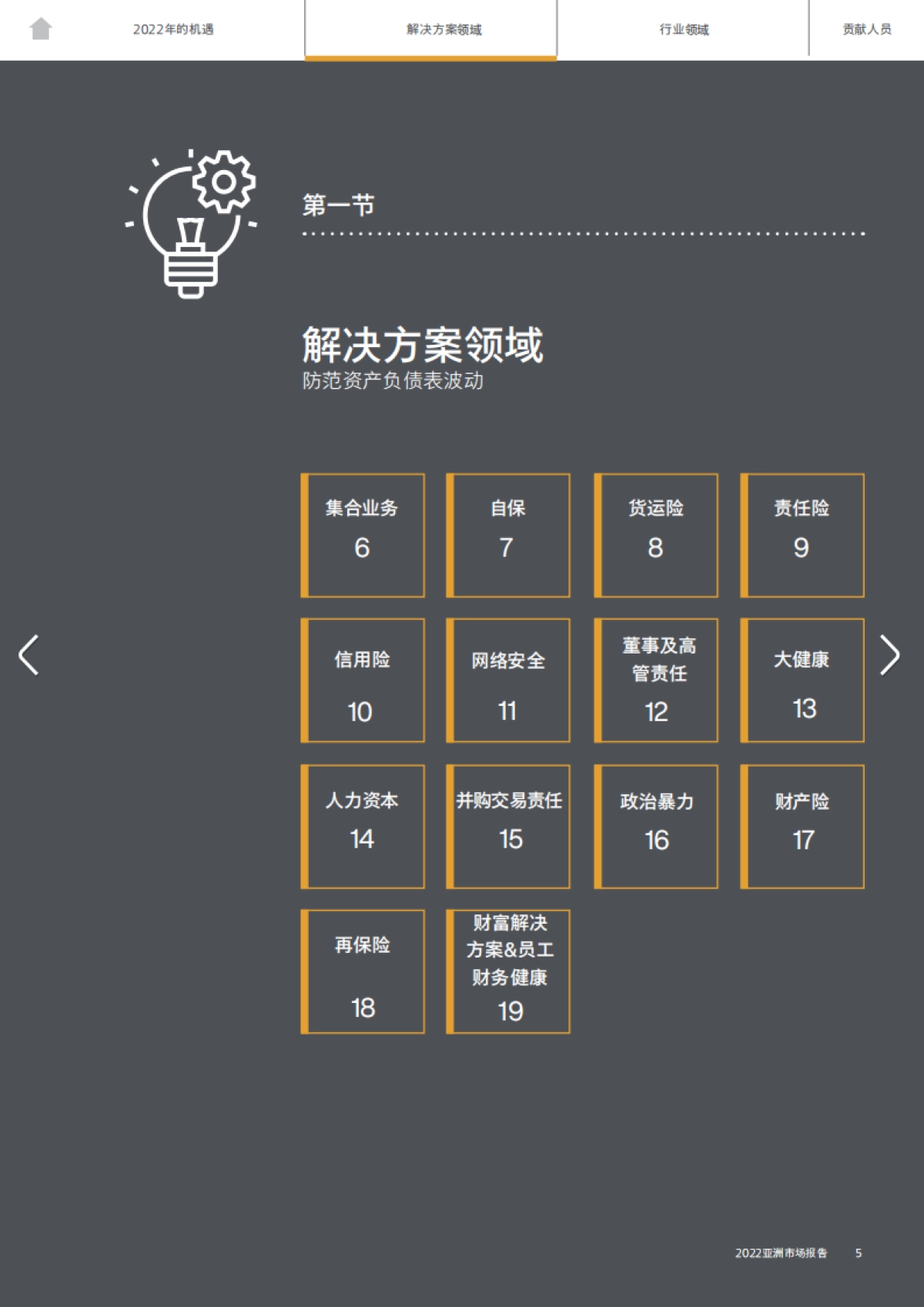 AON 2022亚洲保险市场报告（中文）_第5页