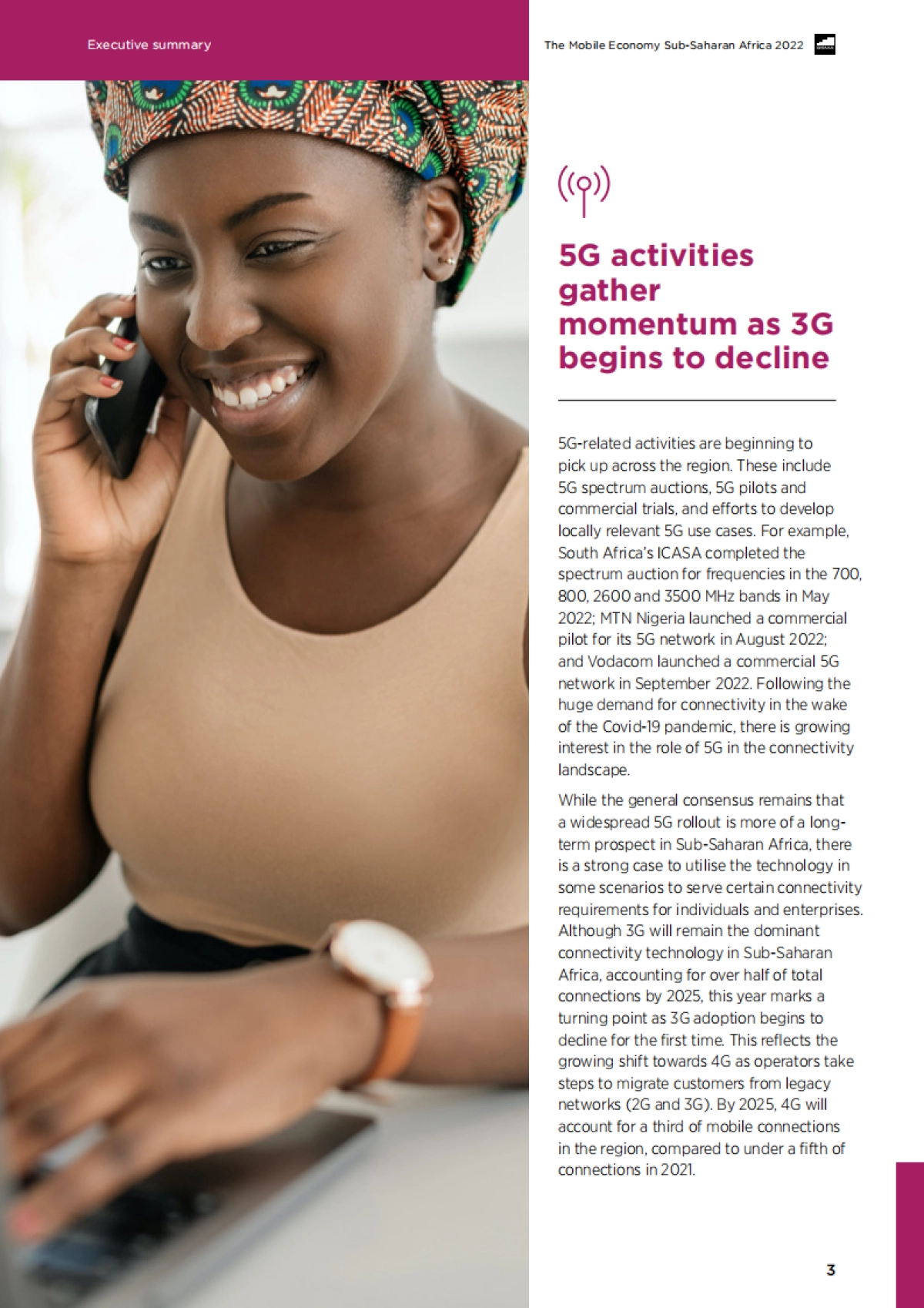 GSMA :2022年撒哈拉以南非洲移动经济报告(en)_第5页