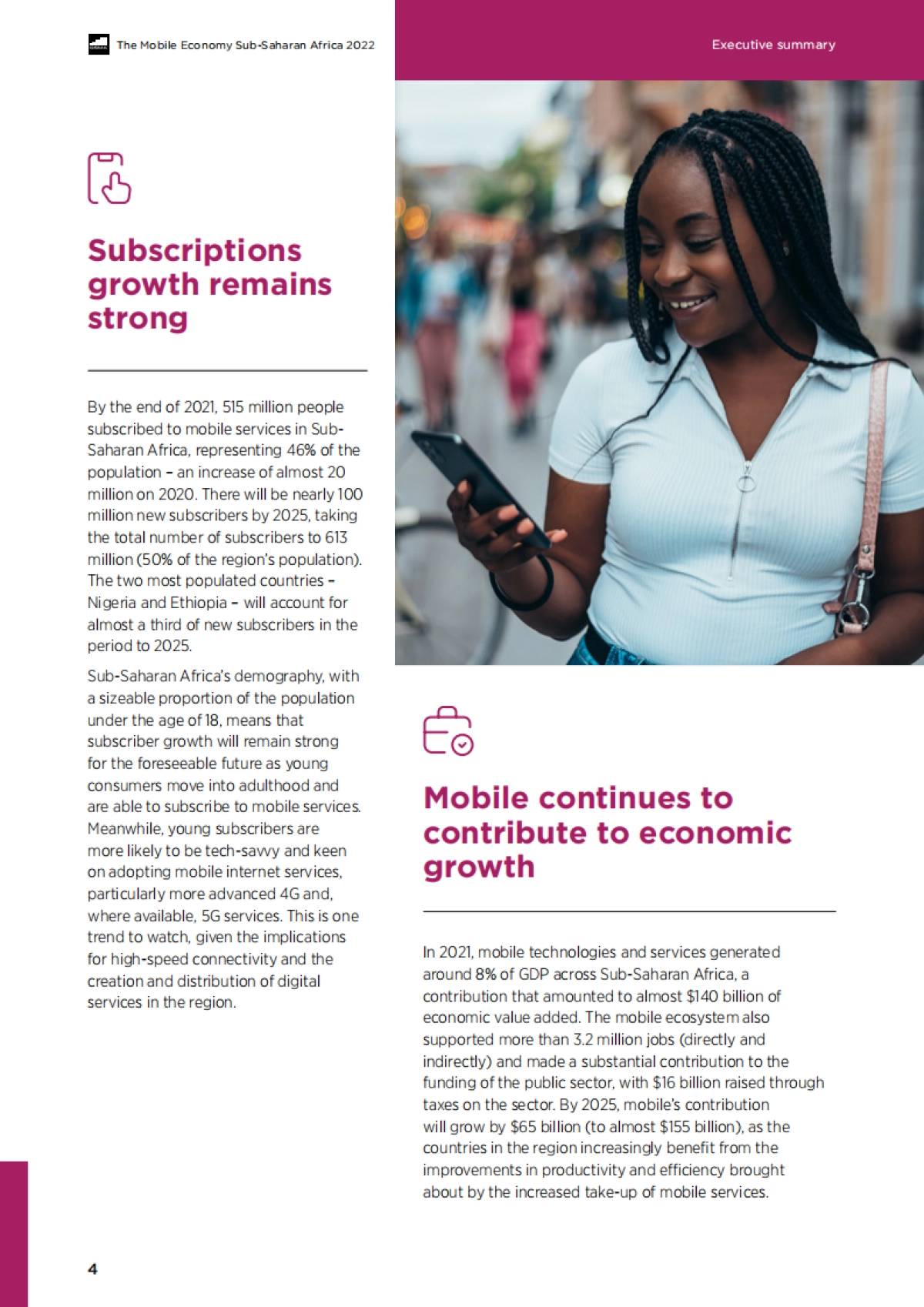 GSMA :2022年撒哈拉以南非洲移动经济报告(en)_第6页