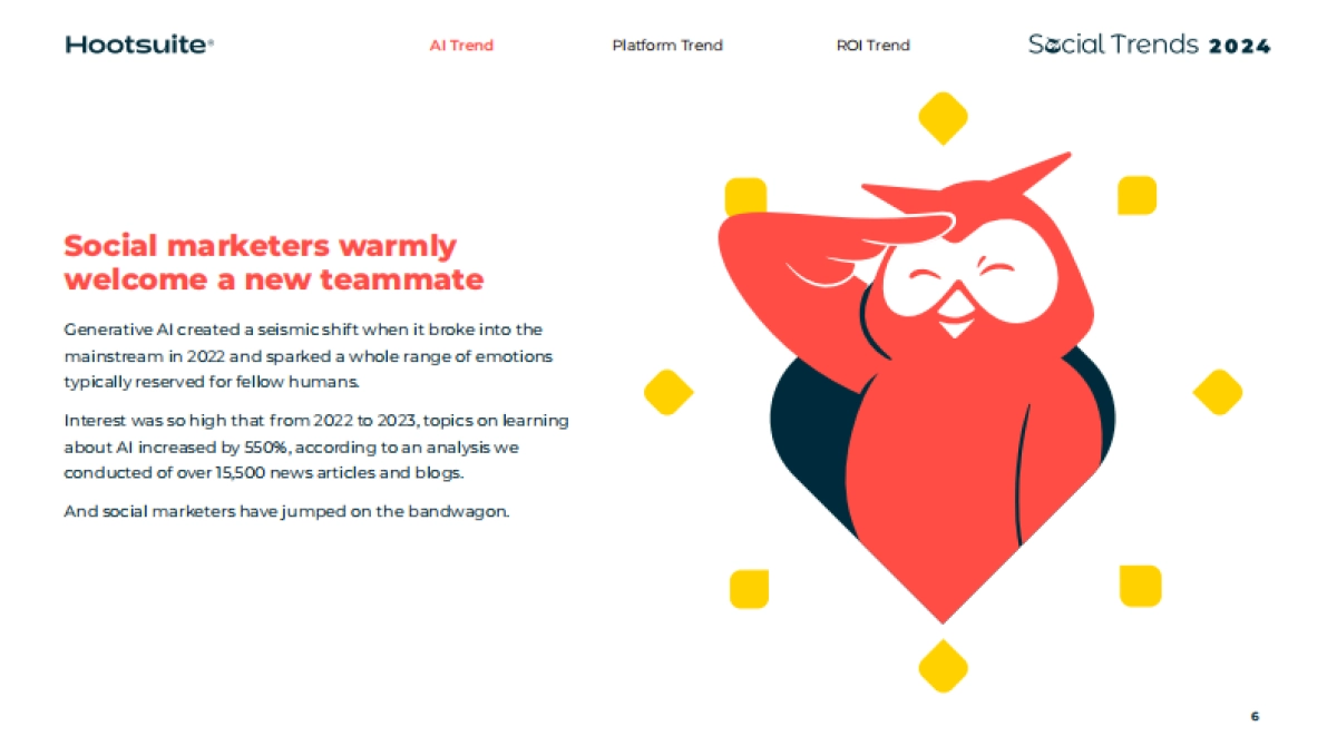 Hootsuite：2024年社交趋势报告_第6页