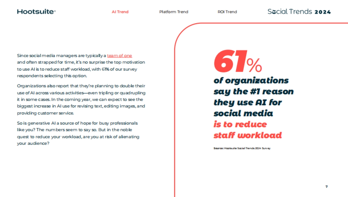 Hootsuite：2024年社交趋势报告_第7页