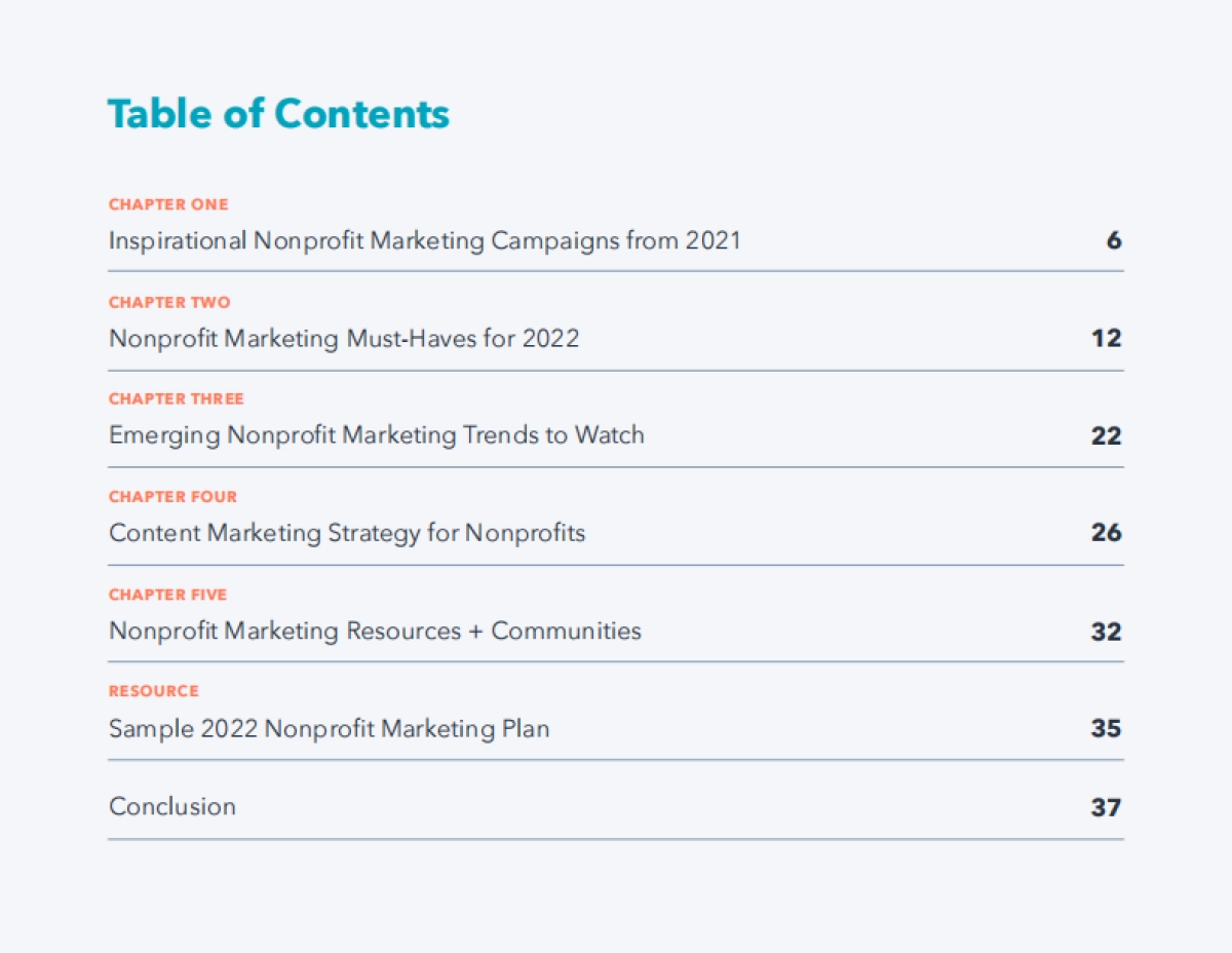 HubSpot：2022年非营利营销和筹款趋势报告_第5页