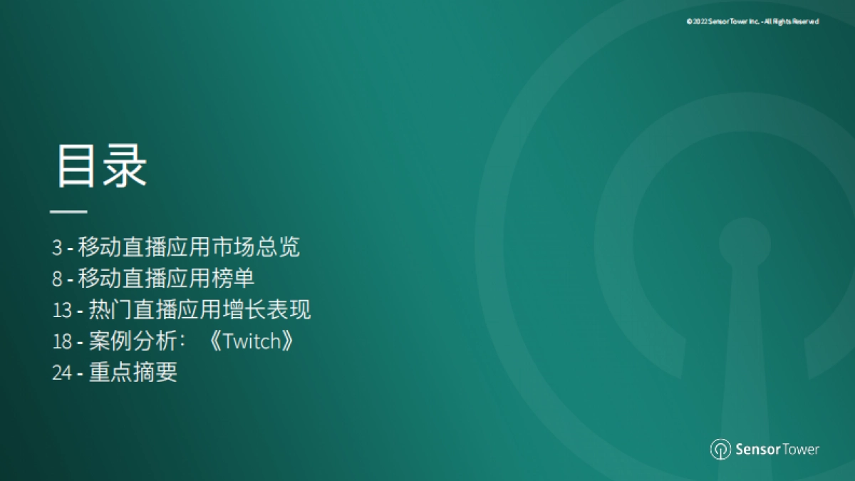 Sensor Tower:2022年移动直播应用市场洞察_第2页