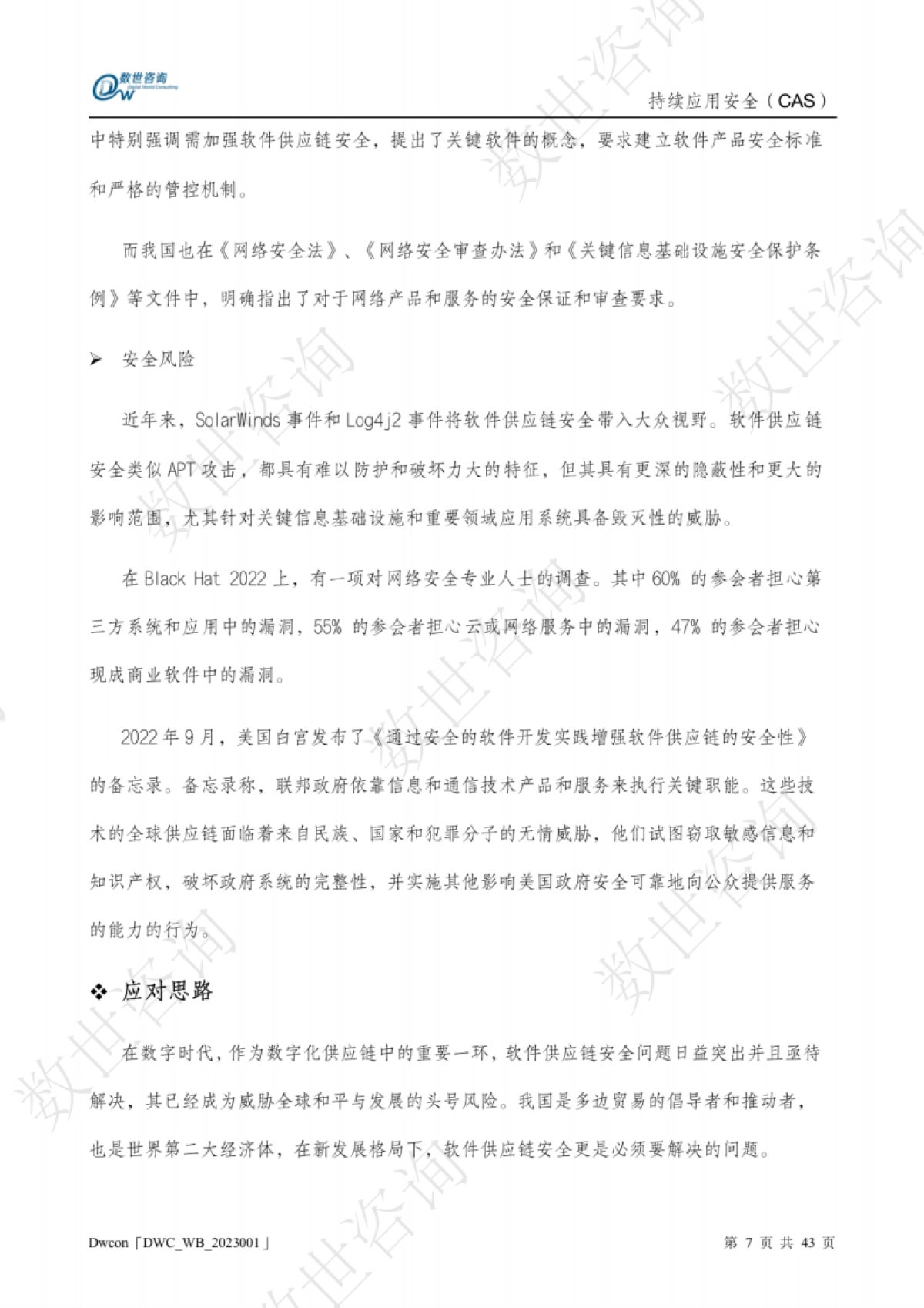 持续应用安全(CAS)白皮书-数世咨询-43页_第7页