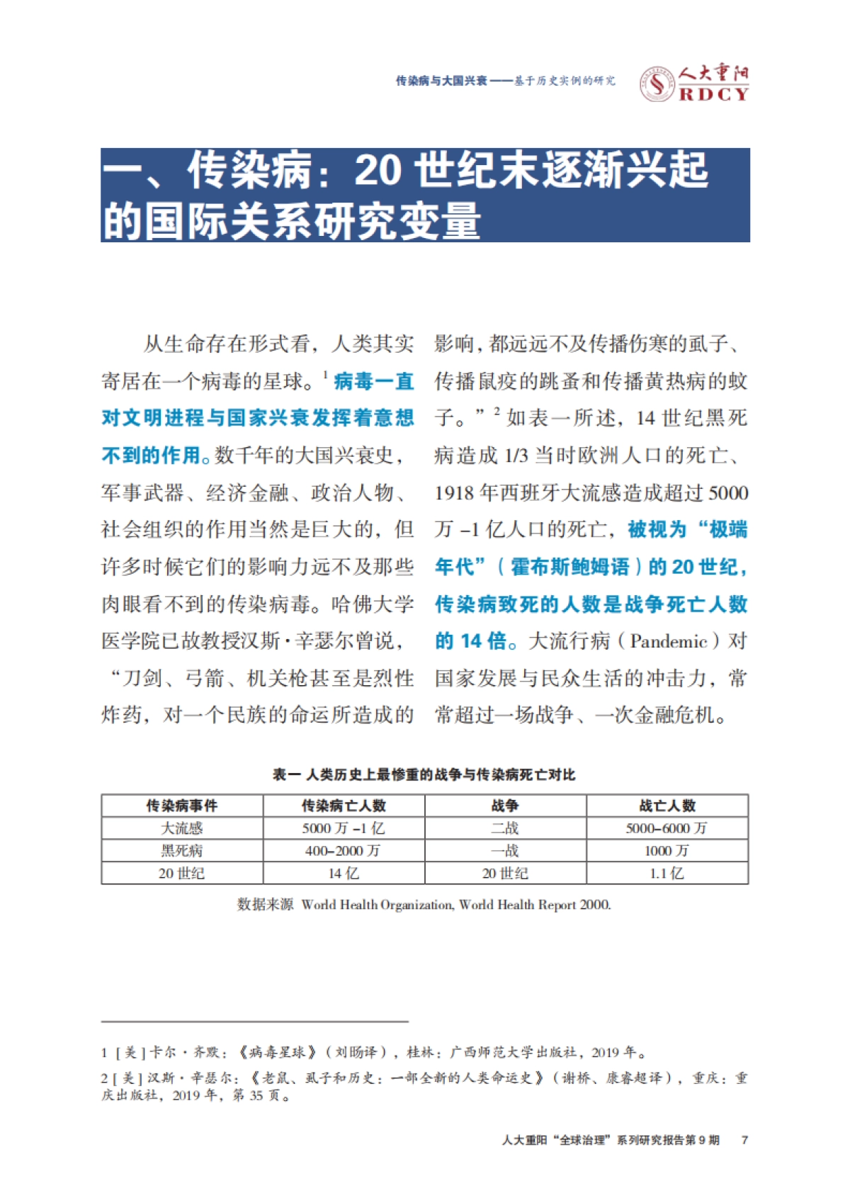 传染病与大国兴衰:基于历史实例的研究-人大重阳-36页_第7页