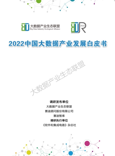 大数据产业生态联盟：2022中国大数据产业发展白皮书