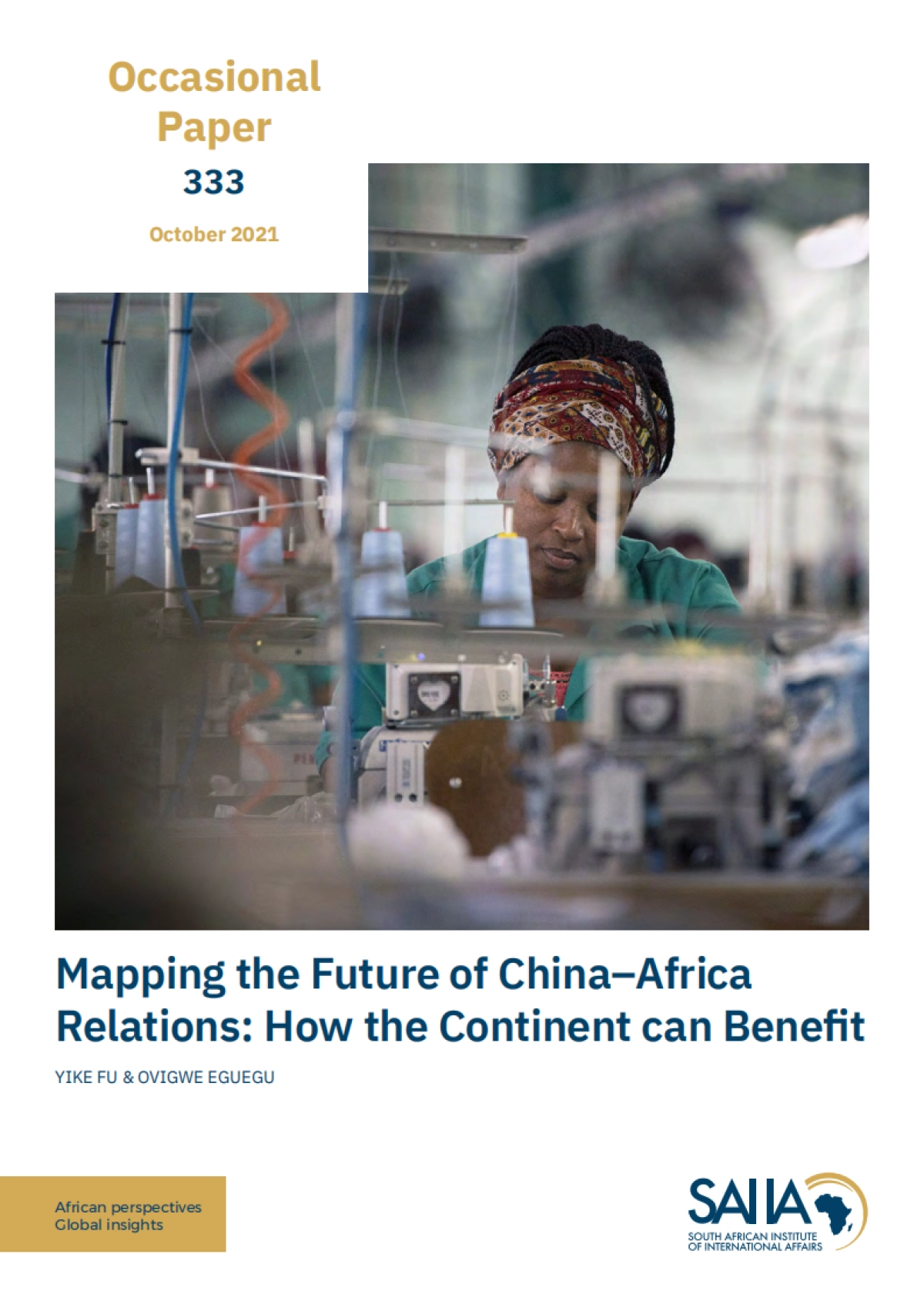 规划中非关系的未来:非洲大陆如何受益(英)-南非国际事务研究所-34页_第1页