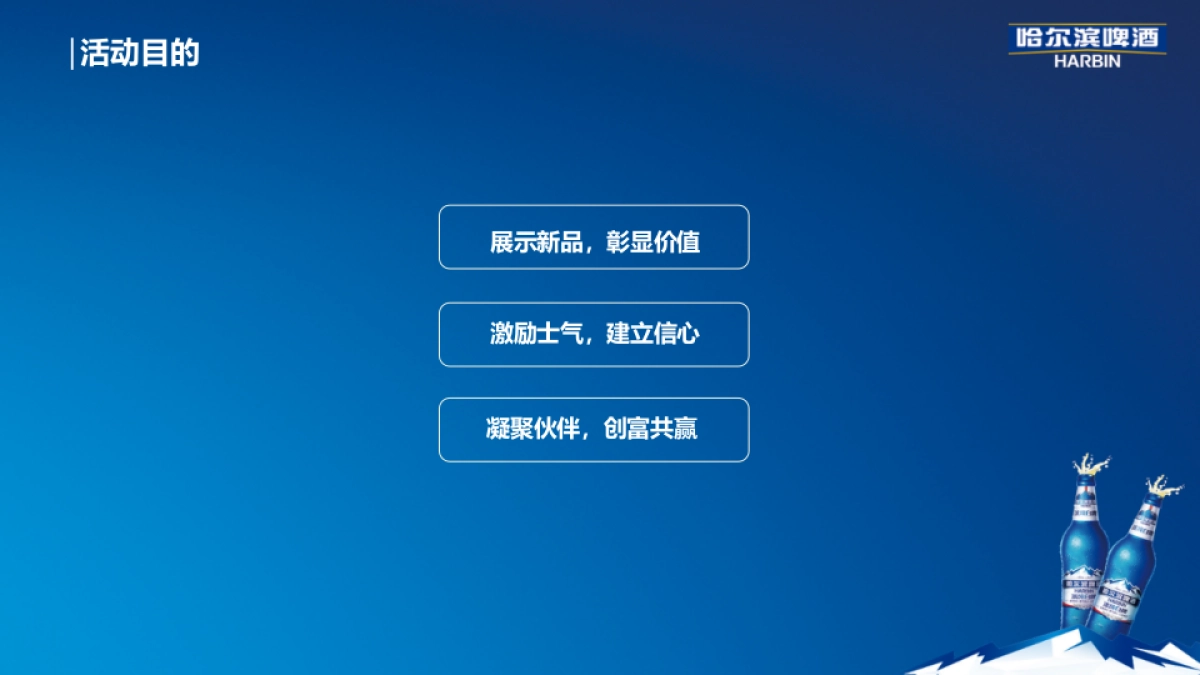 哈尔滨白啤订货会方案_第5页