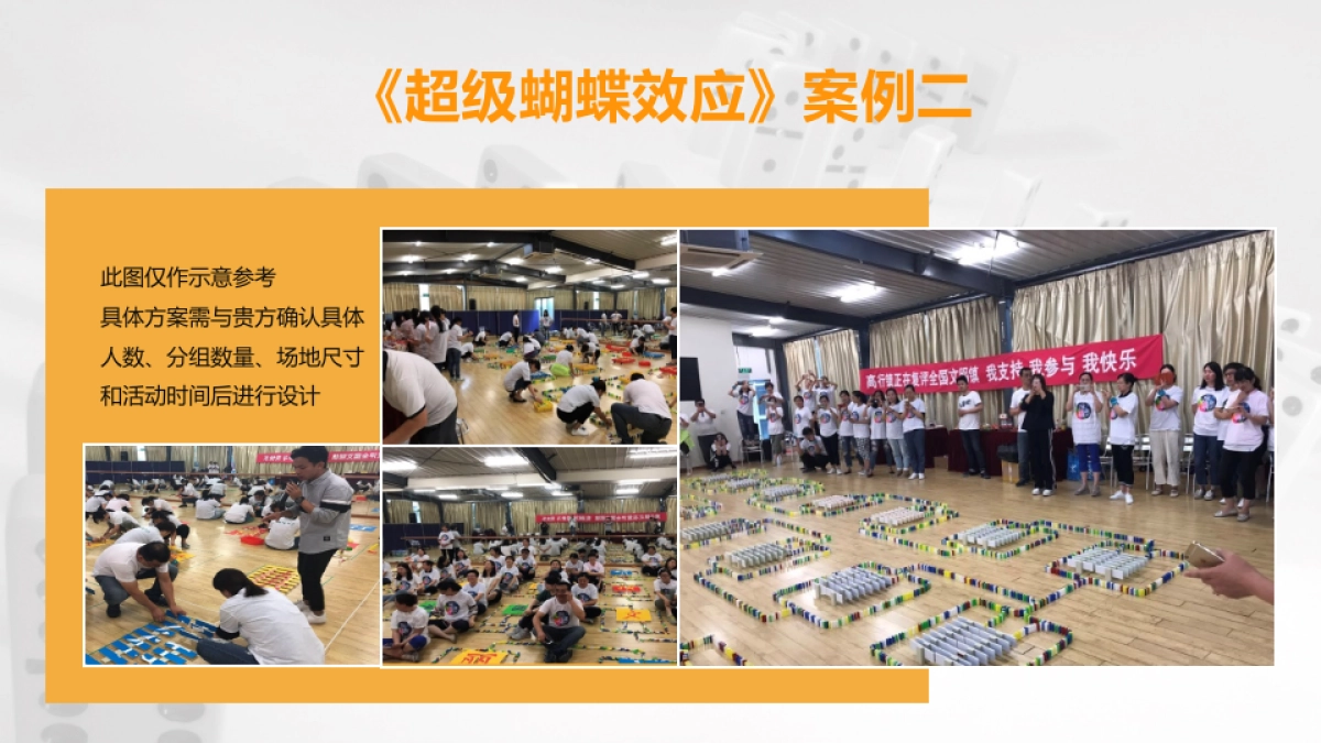 蝴蝶效应多米诺骨牌、拓展方案、团建方案_第10页