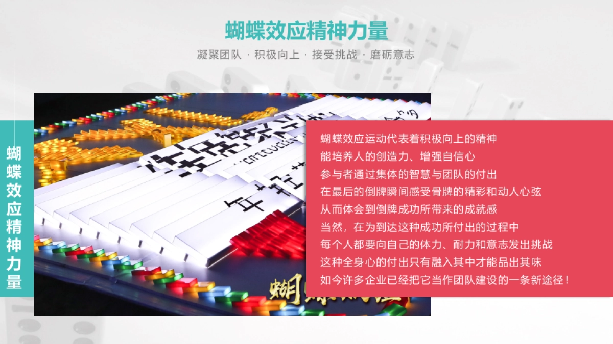 蝴蝶效应多米诺骨牌、拓展方案、团建方案_第2页