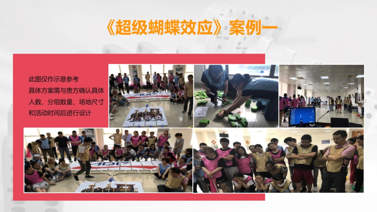 蝴蝶效应多米诺骨牌、拓展方案、团建方案_第8页