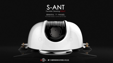 华蔚幕墙清洗机器人