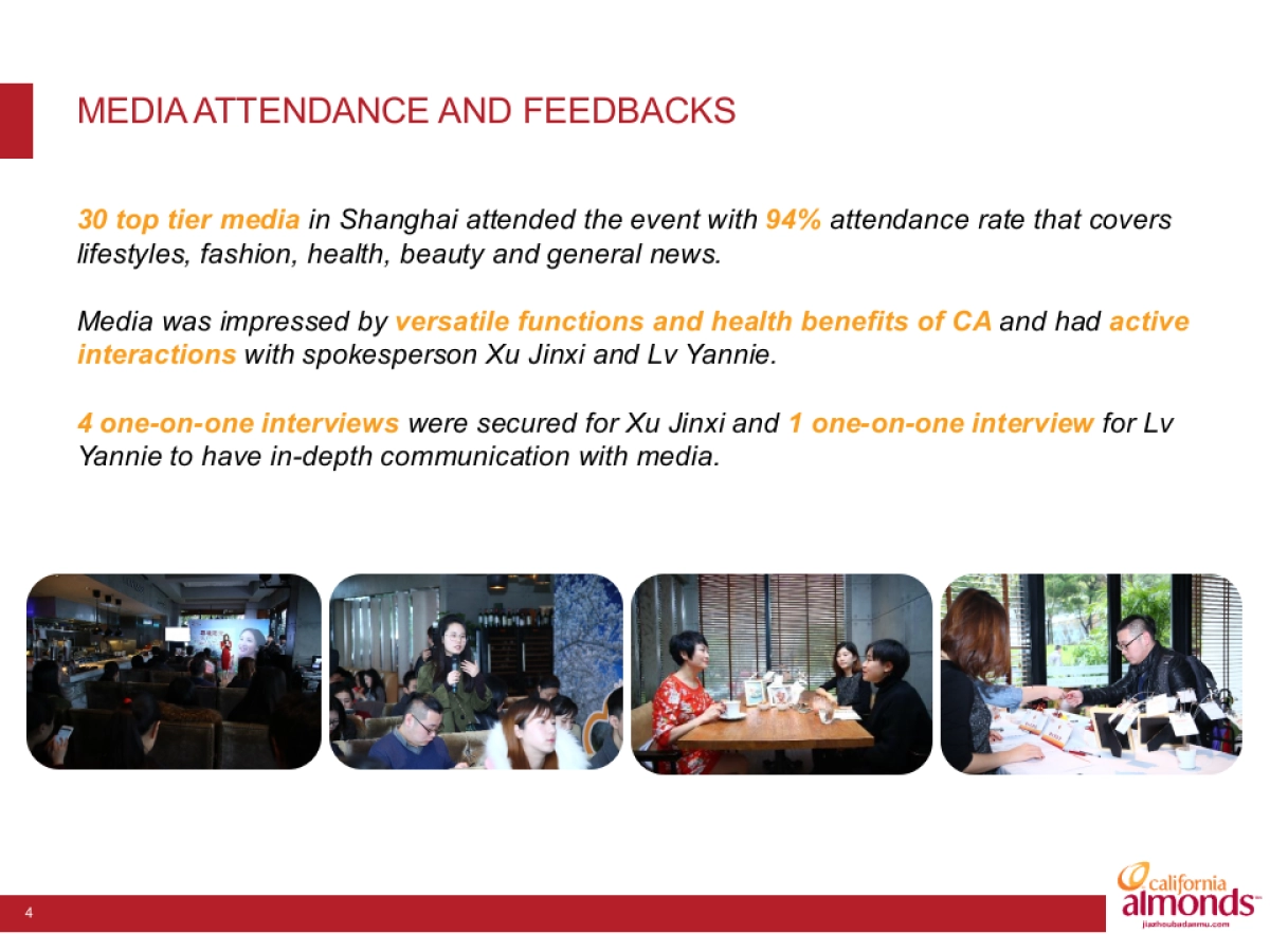 坚果Event Recap_ABC Follow the Sunshine Media Event_第4页