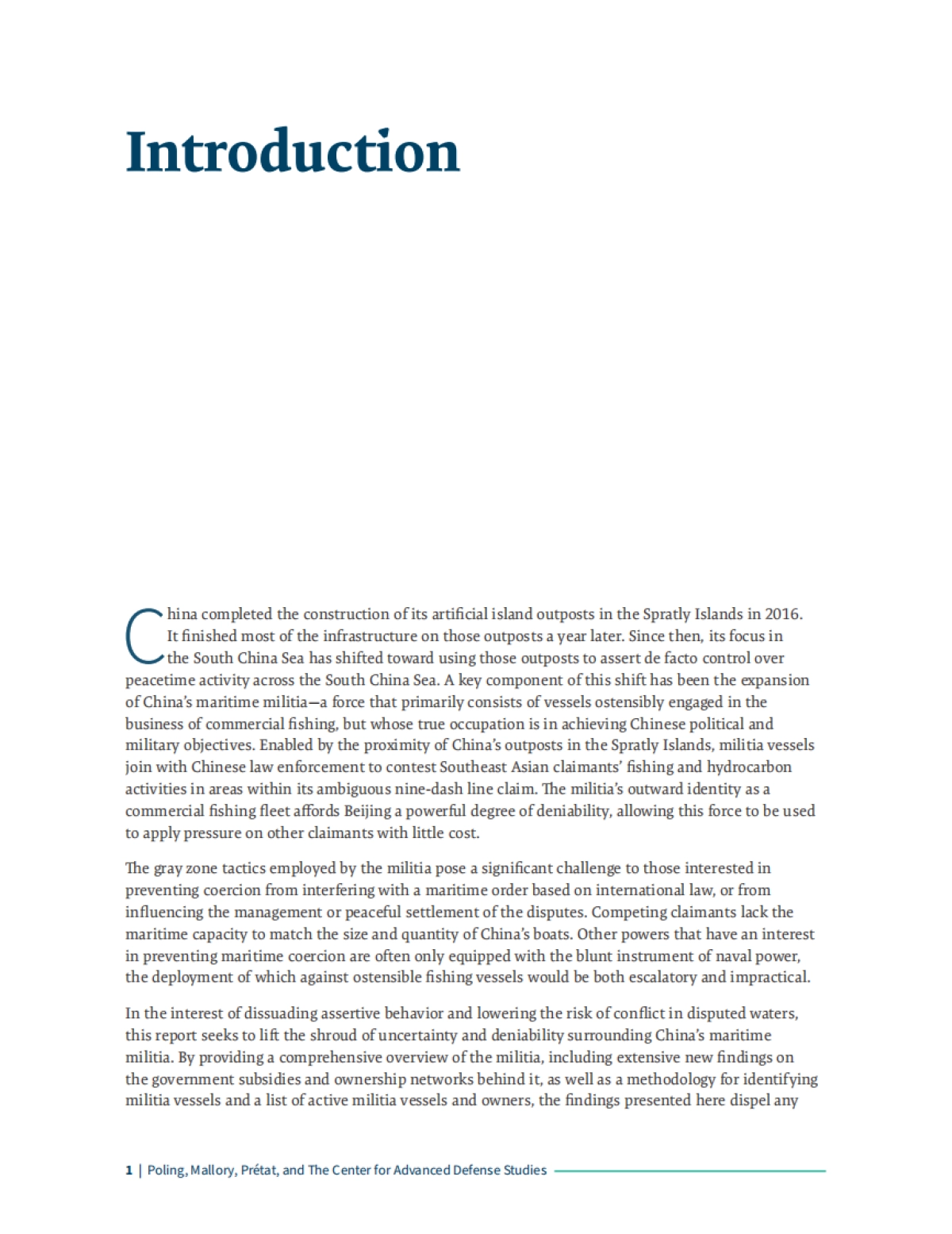 解开中国海上民兵的神秘面纱（英）-CSIS-87页_第10页