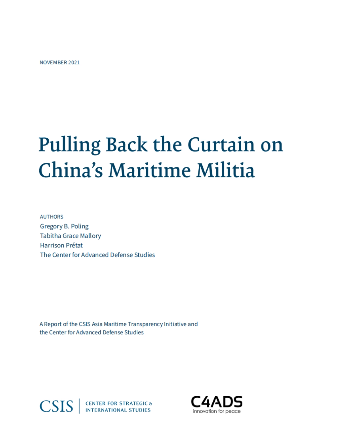 解开中国海上民兵的神秘面纱（英）-CSIS-87页_第2页