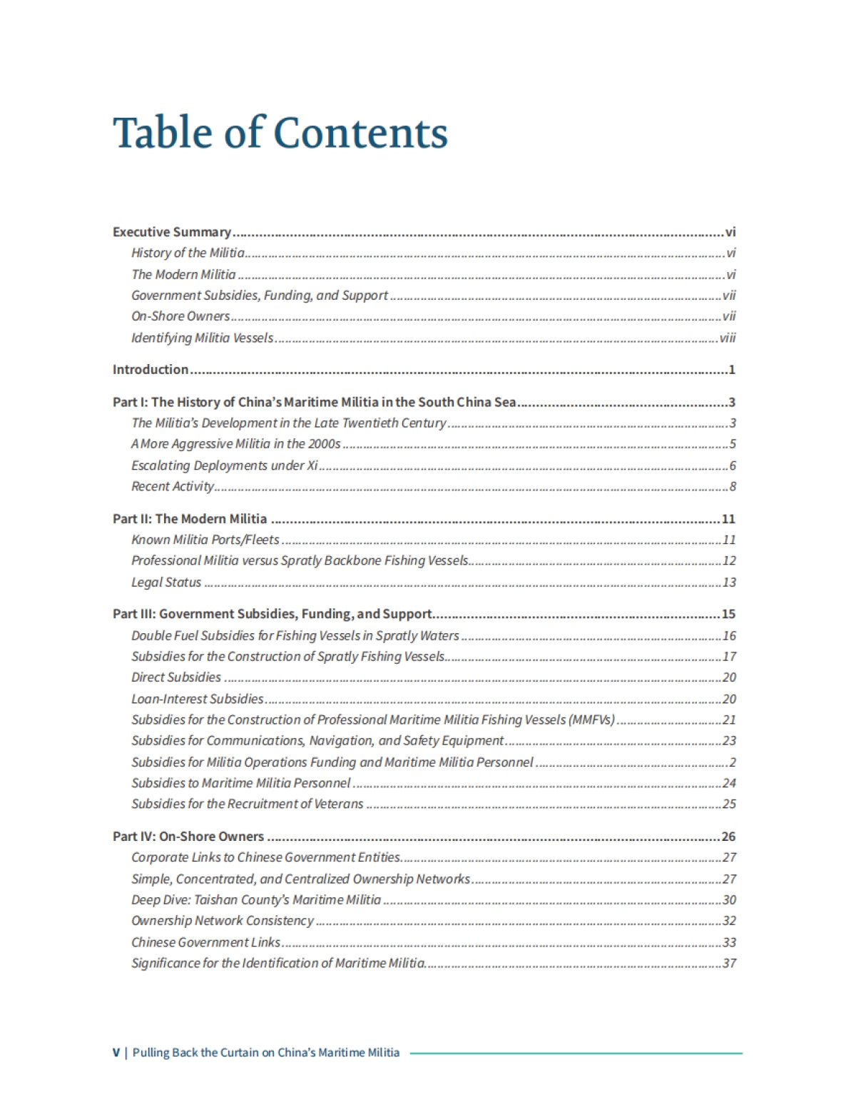 解开中国海上民兵的神秘面纱（英）-CSIS-87页_第5页