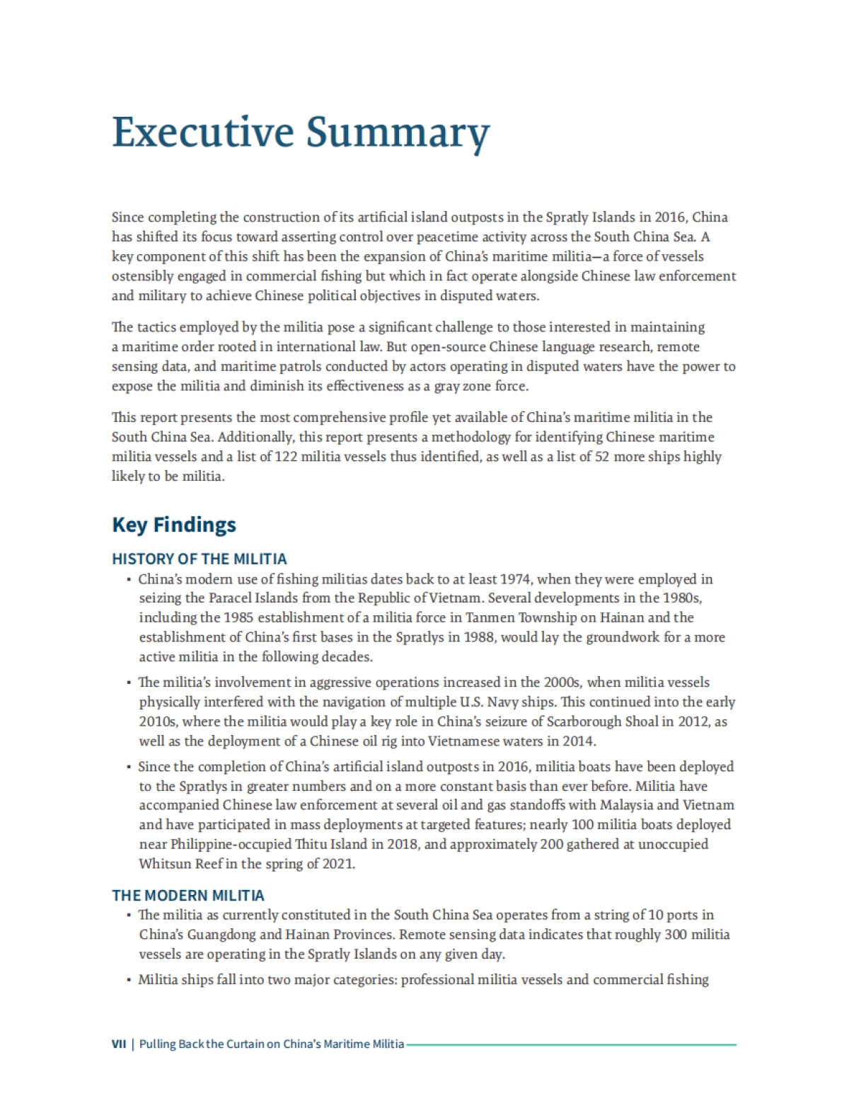解开中国海上民兵的神秘面纱（英）-CSIS-87页_第7页