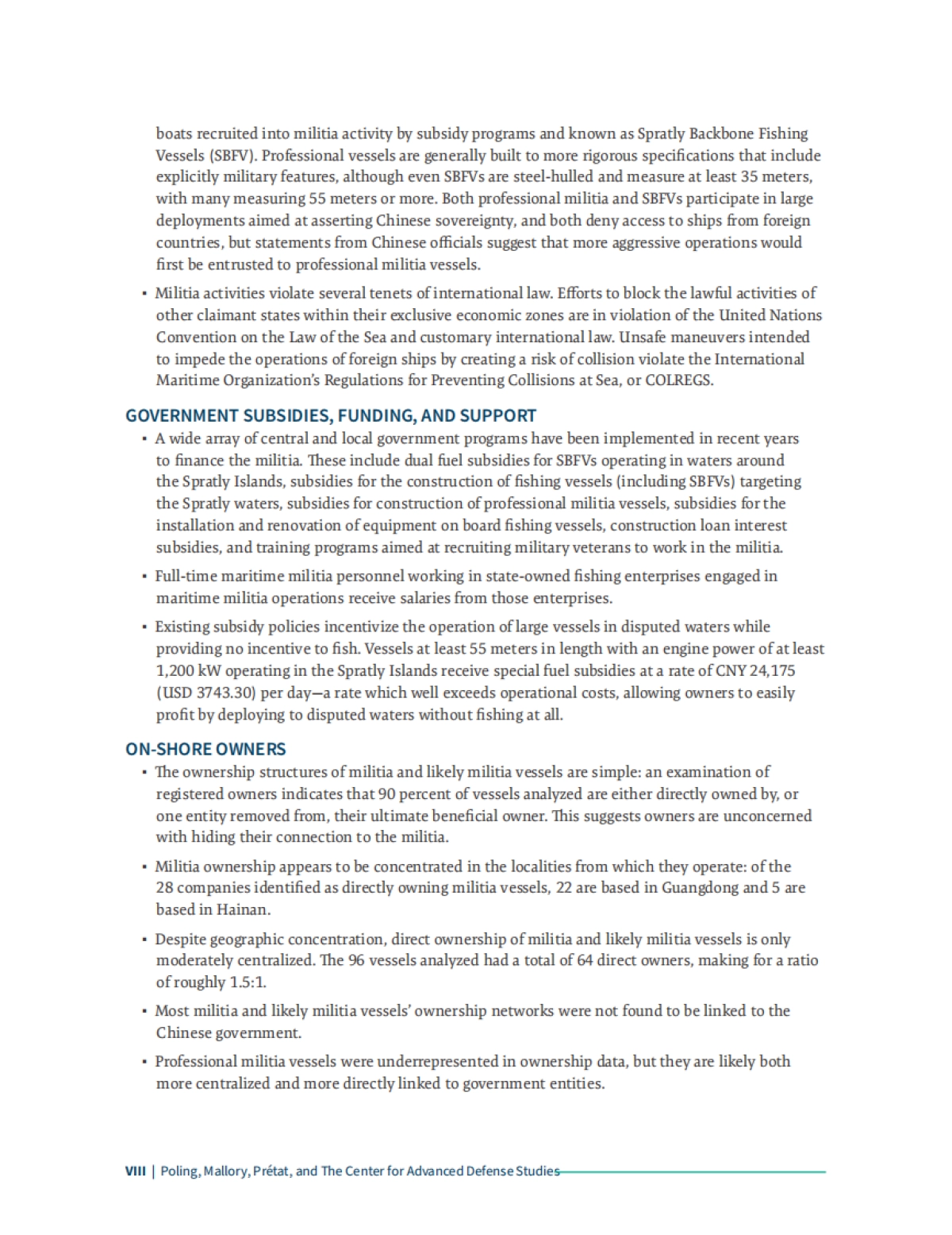 解开中国海上民兵的神秘面纱（英）-CSIS-87页_第8页