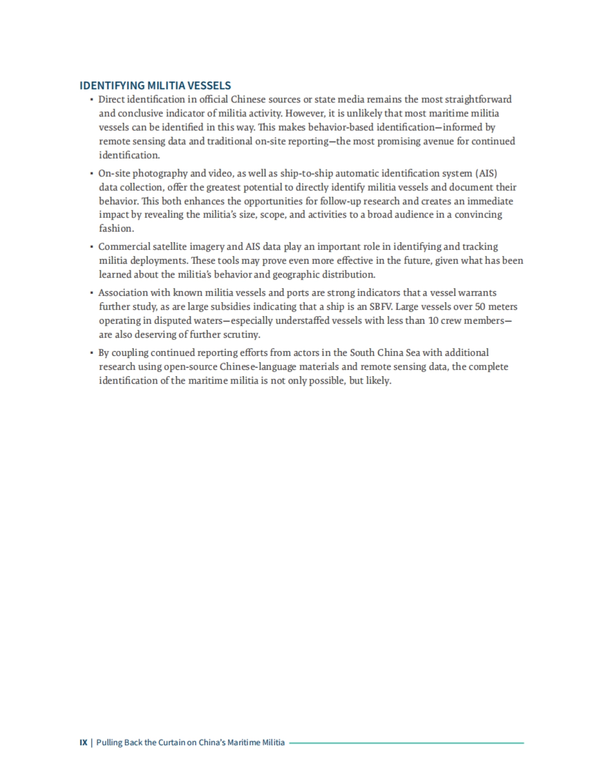 解开中国海上民兵的神秘面纱（英）-CSIS-87页_第9页