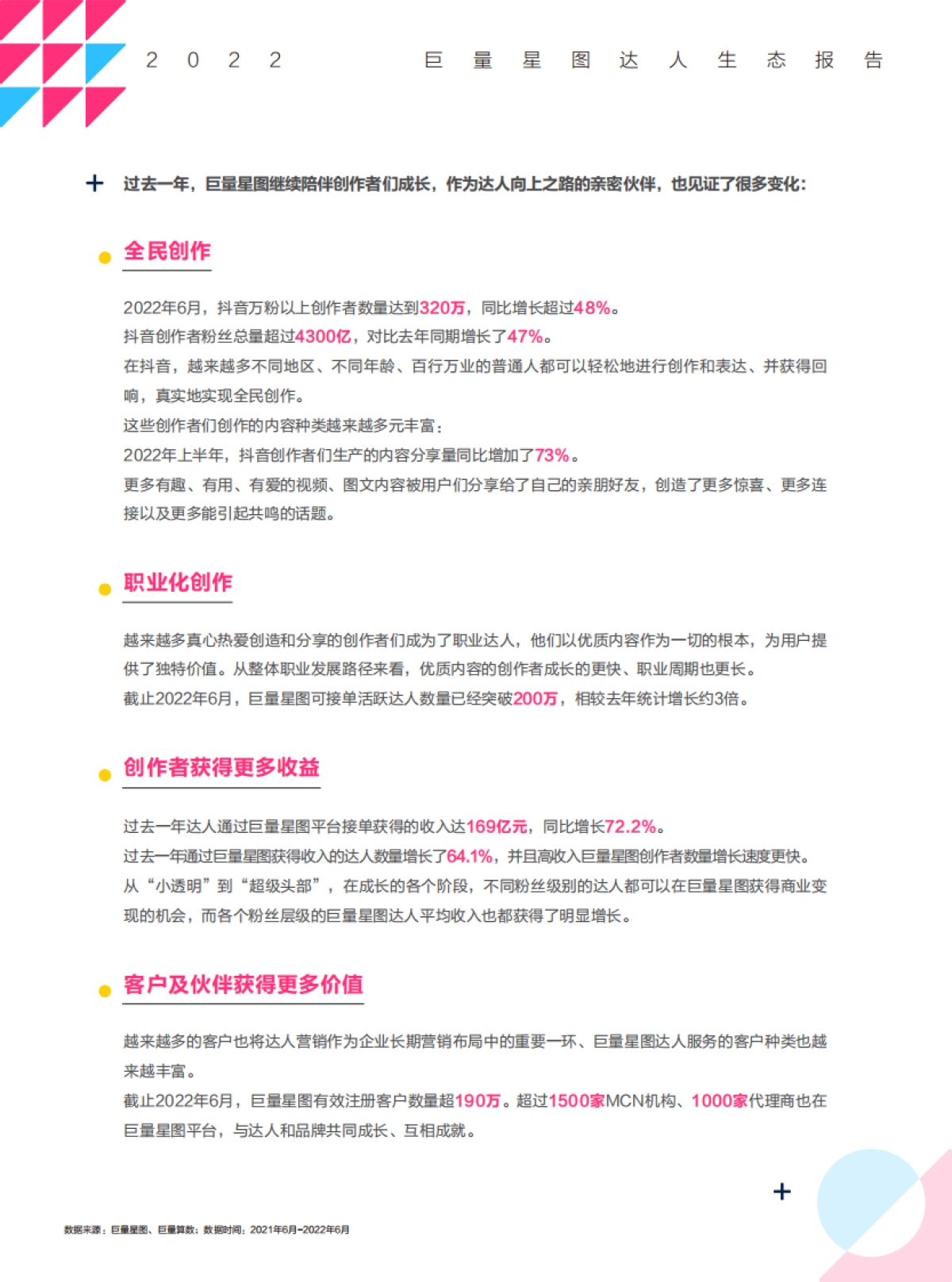 巨量：2022巨量星图达人生态报告_第3页