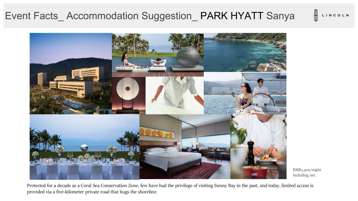 林肯MKZ HEV EXCLUSIVE MEDIA TEST DRIVE EVENT PROPOSAL_第8页