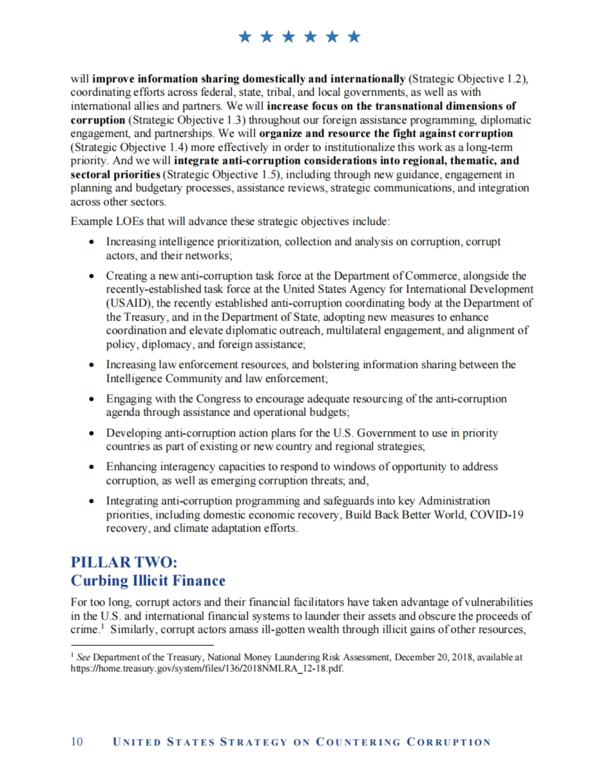 美国反腐败战略报告:关于将反腐败作为美国国家安全核心利益的备忘录(英)-白宫-38页_第10页
