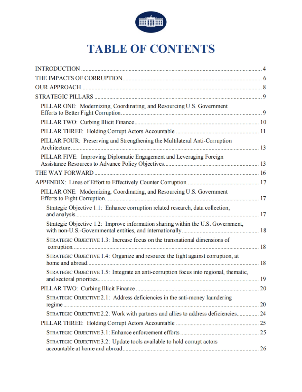 美国反腐败战略报告:关于将反腐败作为美国国家安全核心利益的备忘录(英)-白宫-38页_第2页