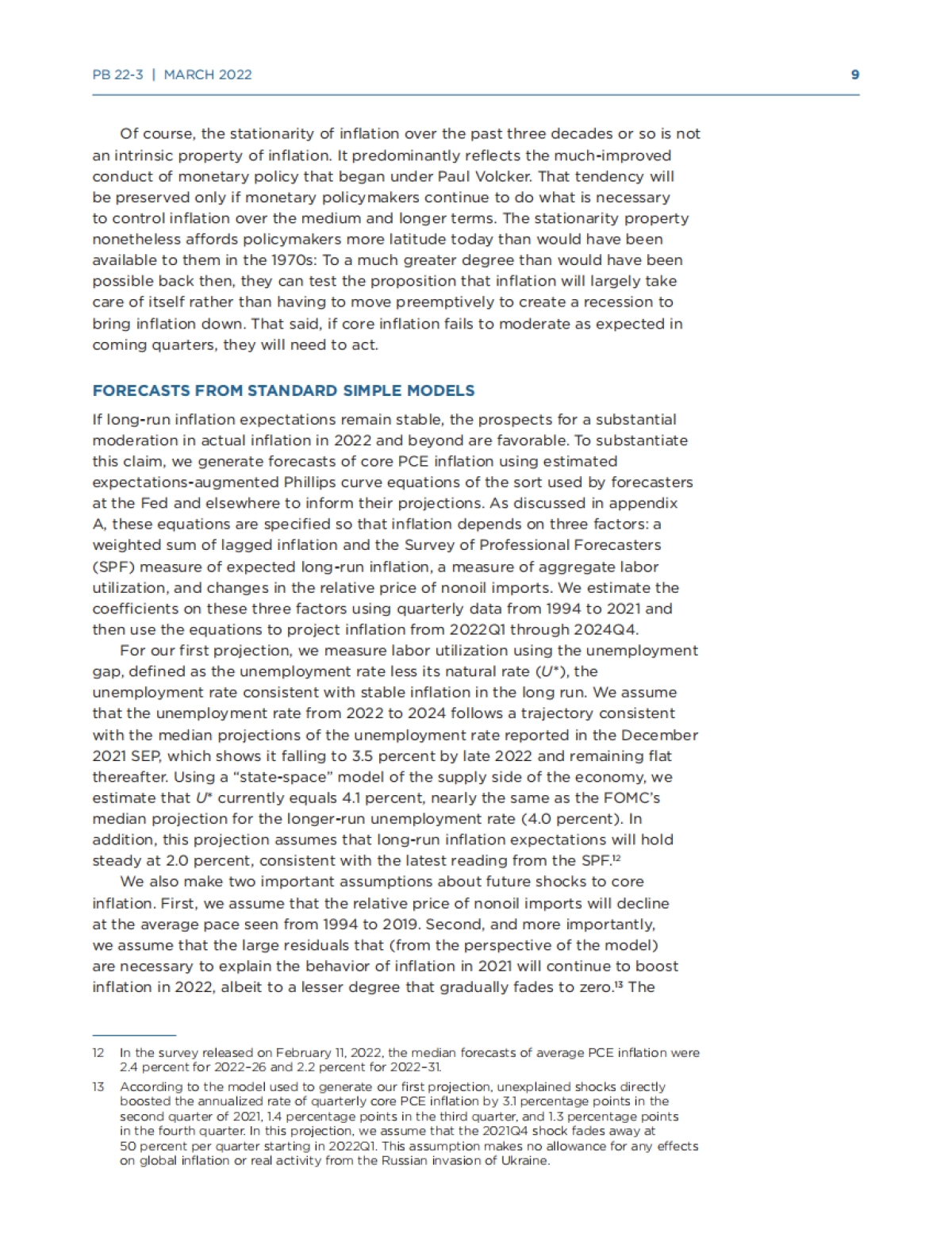 美国通胀前景谨慎乐观的理由（英）-彼得森经济研究所-21页_第9页