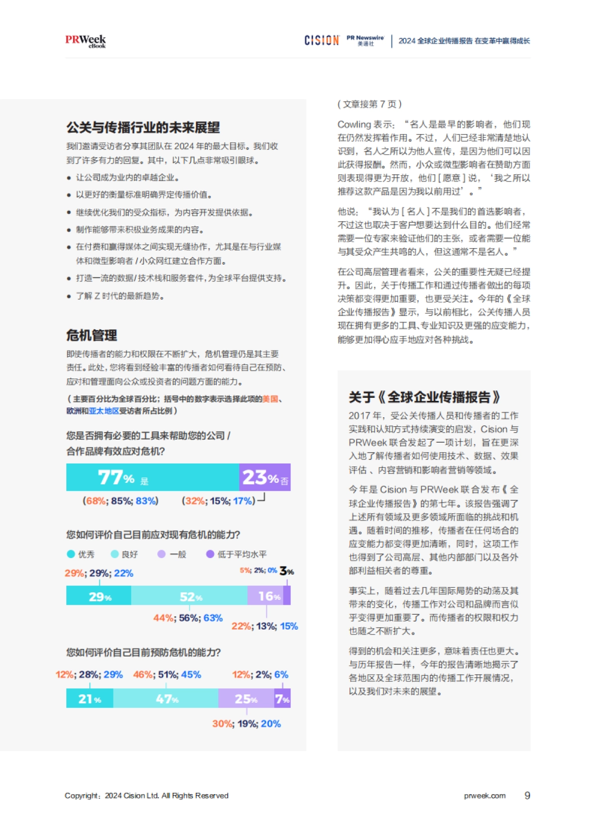 美通社：2024全球企业传播报告：在变革中赢得成长_第9页