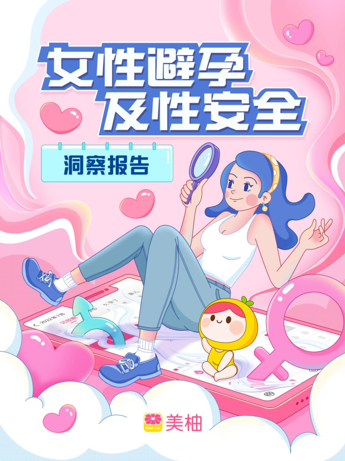 美柚:2022女性避孕及性安全洞察报告_第1页