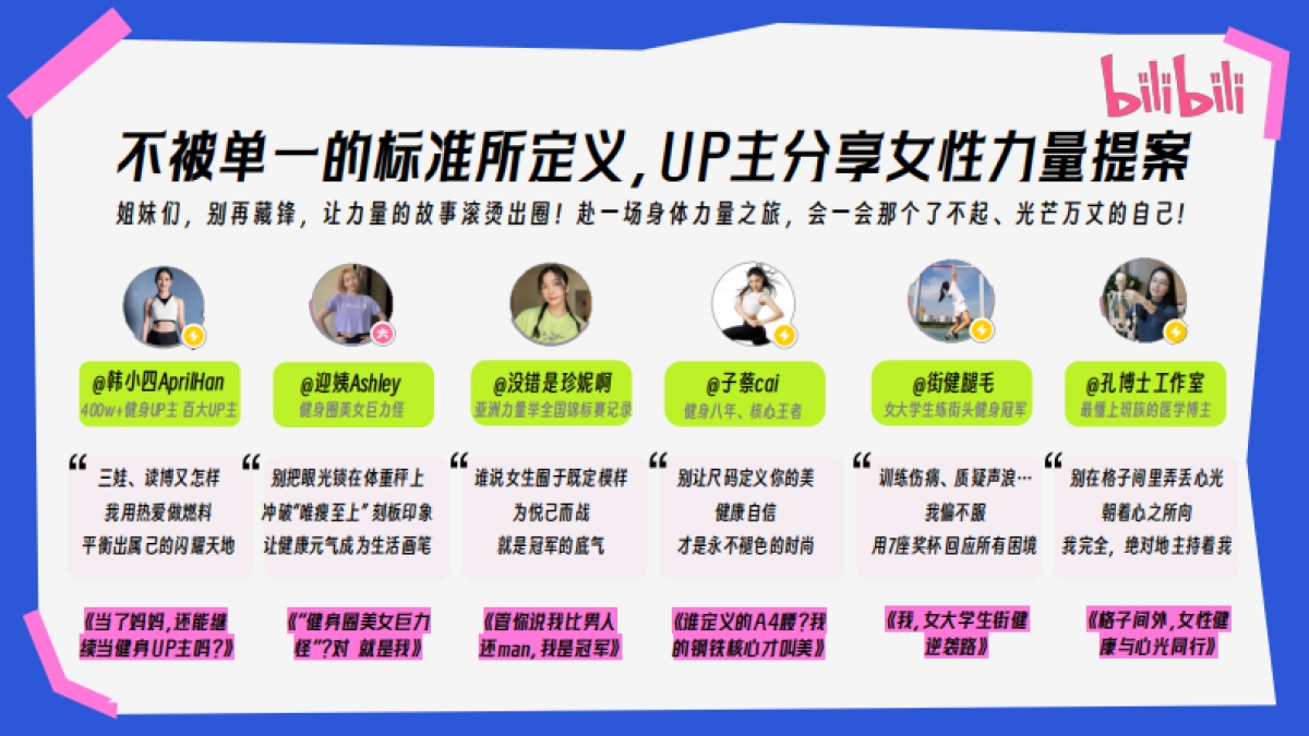 【WOMEN了不起的身体】2025bilibili健身区3.8企划_第9页