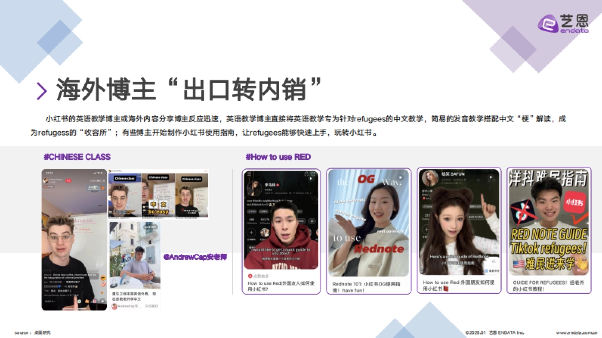 2025年TikTok用户转战小红书，跨越语言与文化的社交迁徙_第7页