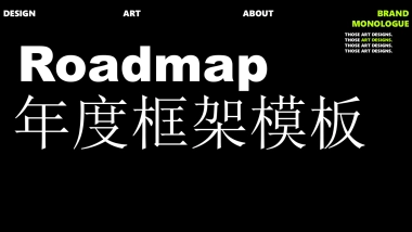 年度规划roadmap模板