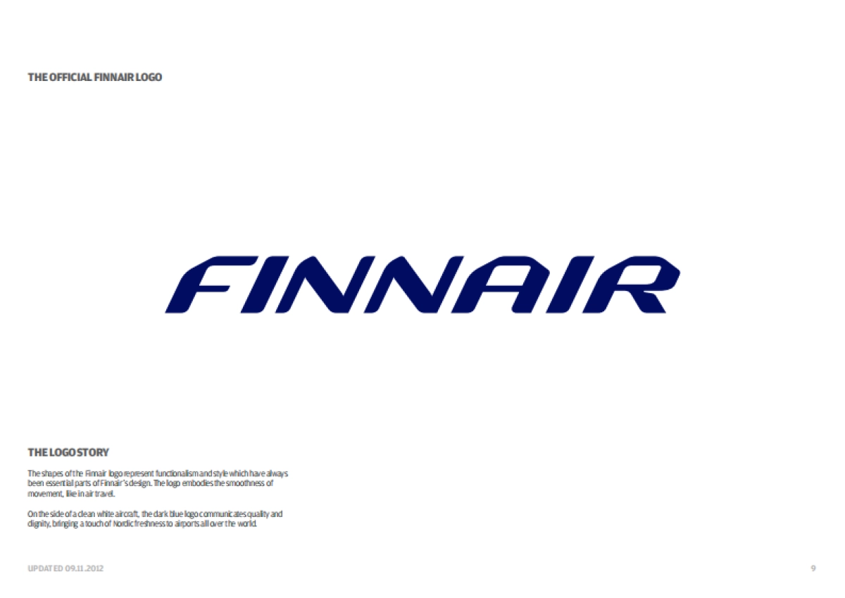 挪威航空Finnair_Graphics_Guidelines_第3页