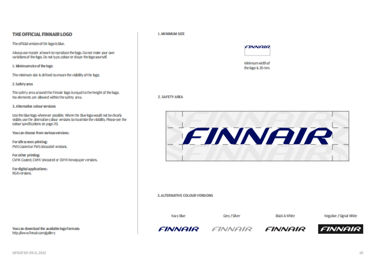 挪威航空Finnair_Graphics_Guidelines_第4页